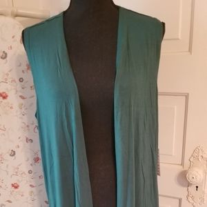 Lularoe - Joy Duster Vest - M (10-12) - NWT